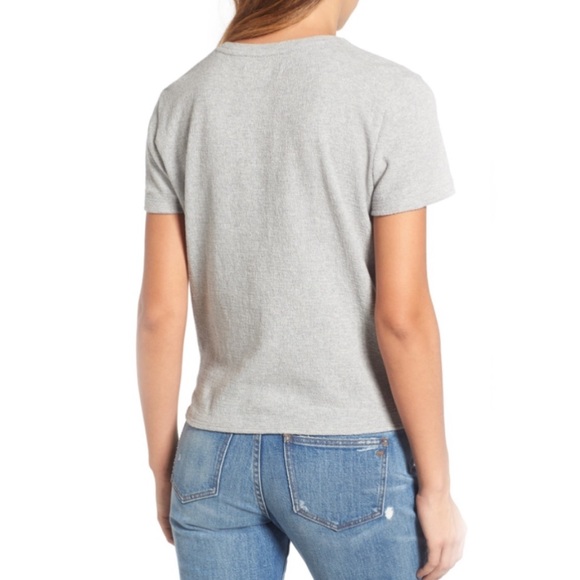 Madewell Texture & Thread Modern Tie Front - Picture 2 of 4